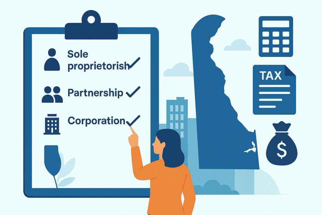 Choosing the Right Business Structure and Tax Setup in Delaware
