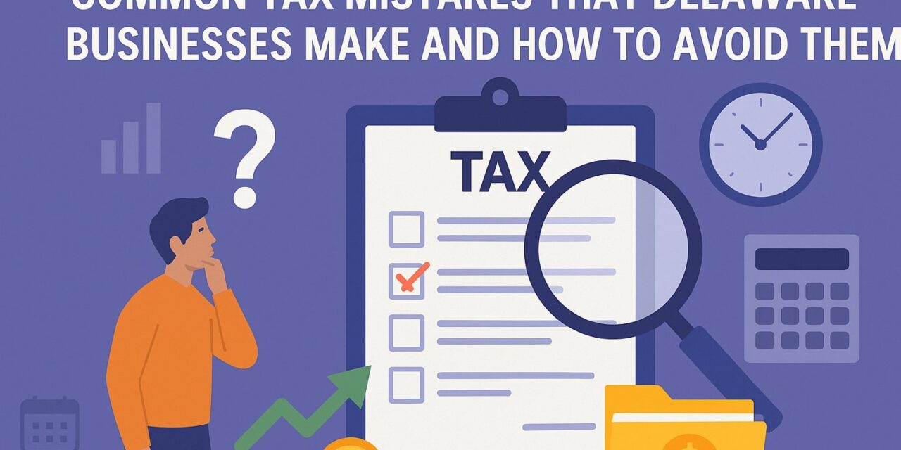 Common Tax Mistakes That Delaware Businesses Make and How to Avoid Them