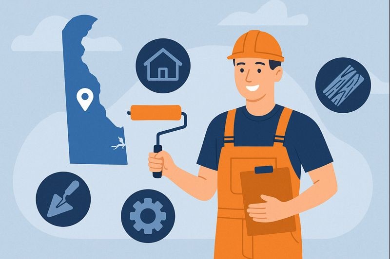 Choose your contracting niche and services with a Delaware-first strategy