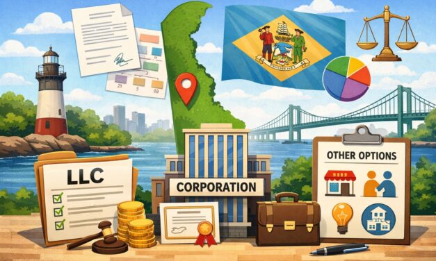 How to Choose the Right Business Structure in Delaware (LLC, Corporation, and More)