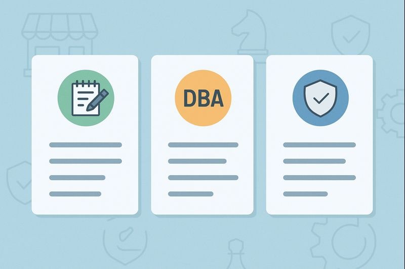 Name Rules, DBA (Trade Name) Strategy, and Brand-Safety Checks