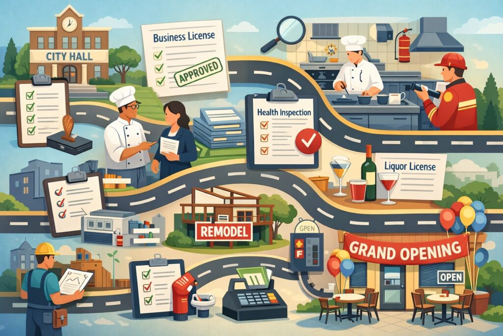 Pre-opening steps: the licensing and inspection roadmap for new restaurants