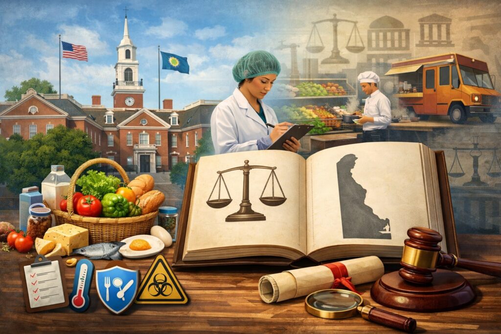 The legal foundation: the State of Delaware Food Code