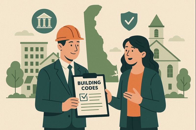 Who Adopts and Enforces Delaware Building Codes (Counties and Municipalities)