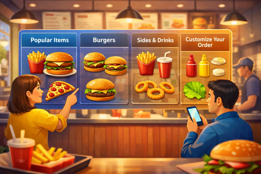 Build a Menu Structure That Matches How People Order