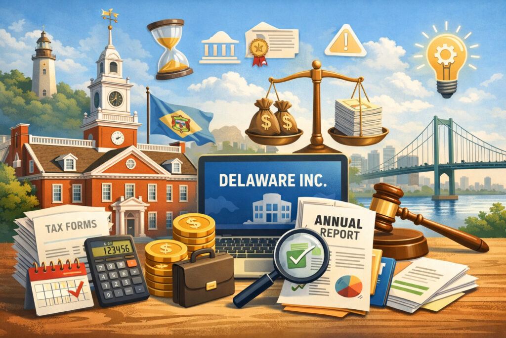 Delaware Franchise Tax and Annual Filings: The Core Regulatory Requirements for Startups in Delaware