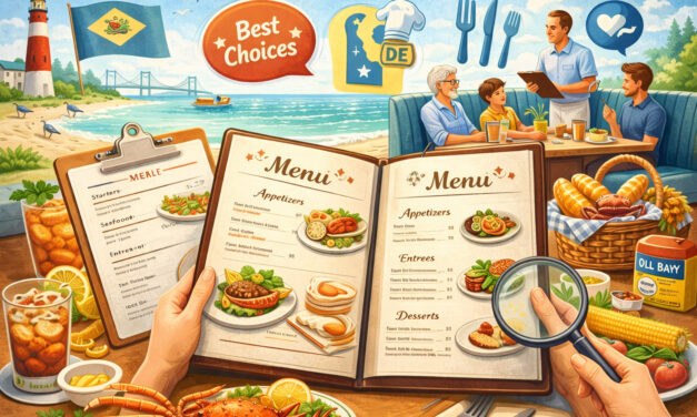 Menu Design Tips That Appeal to Delaware Diners
