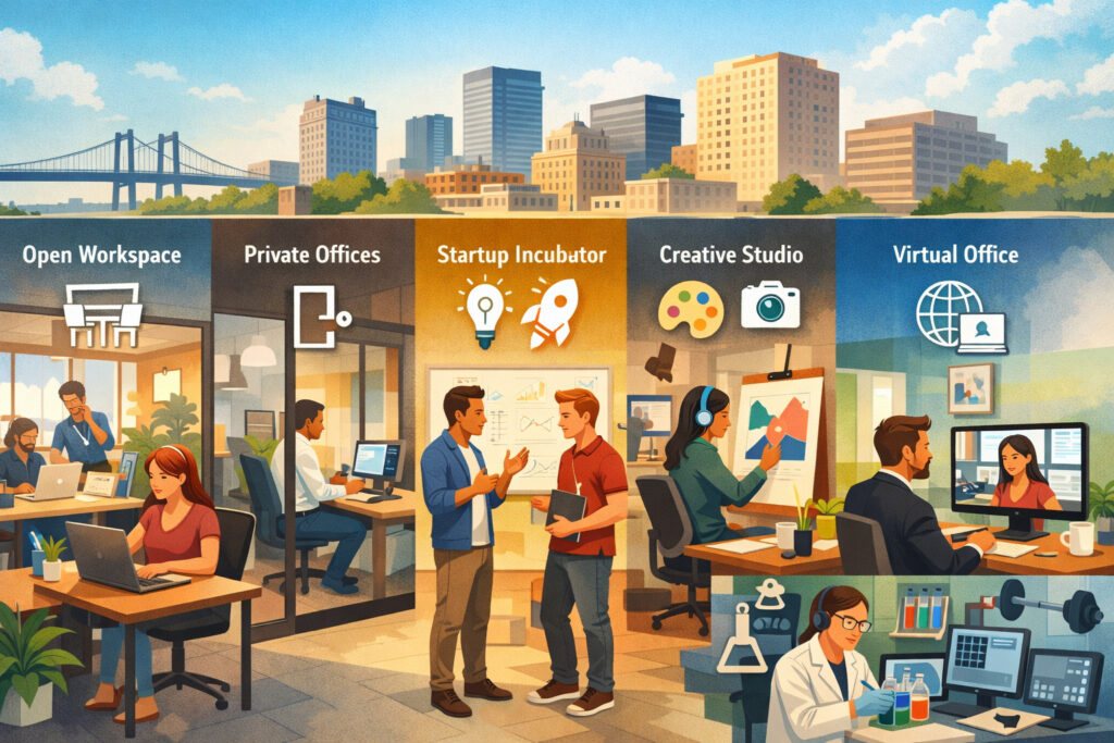 The Main Types of Co-working Spaces in Delaware (And Who Each One Fits Best)