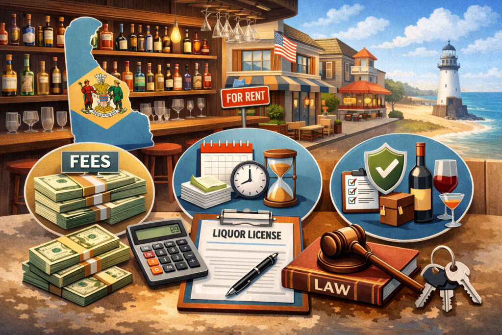 Fees & costs: what it typically costs to get a Delaware restaurant liquor license