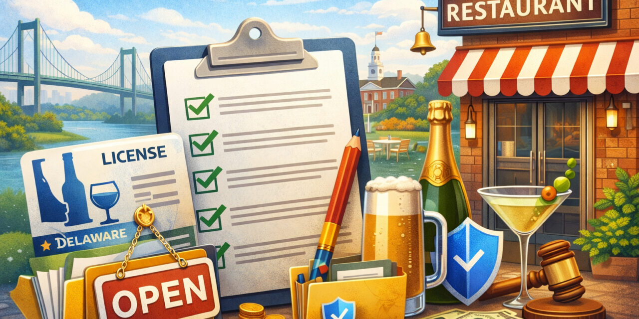 How to Get Your Delaware Liquor License: A Checklist for New Restaurateurs