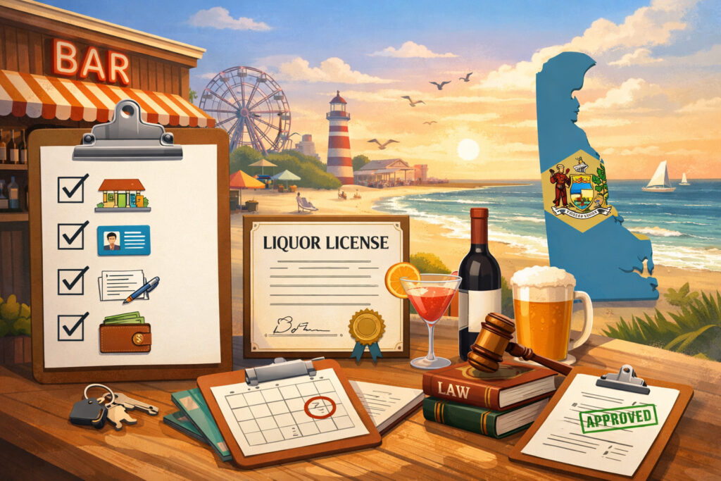 Pre-application readiness: your Delaware liquor license checklist for restaurants (before you file)