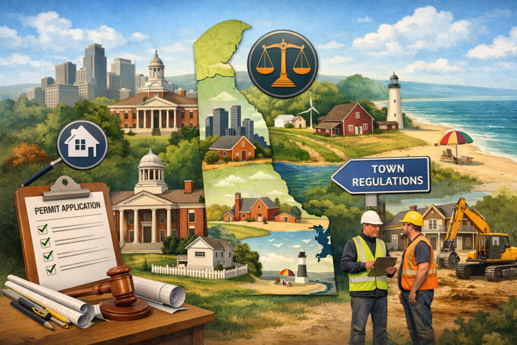 Who Issues Permits in Delaware (and Why Rules Vary by County and Town)