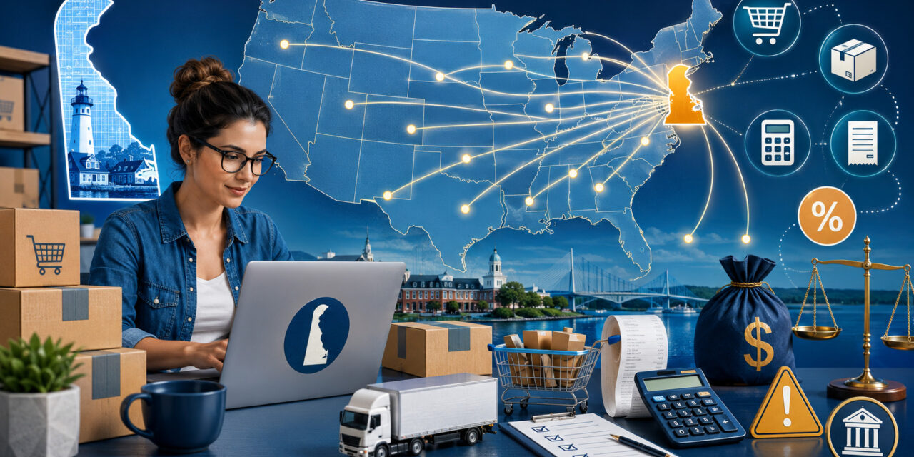 Selling Out-of-State From Delaware: Economic Nexus, Registration Thresholds, and When “No Sales Tax” Stops Protecting You